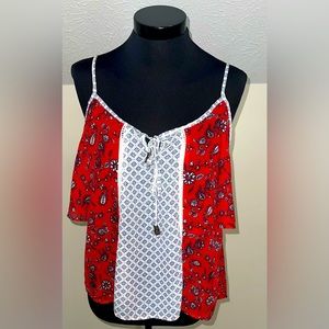 Women’s/girls blouse, cover up, date night out. Very useful as a summer go to.